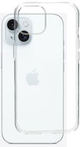 Mobiparts hoesje geschikt voor Apple iPhone 15/14/13 - Zacht TPU - Schokabsorberend TPU - Grip Coating - Transparant