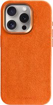 Limited Edition - iPhone 15 Pro - Alcantara Case - Orange