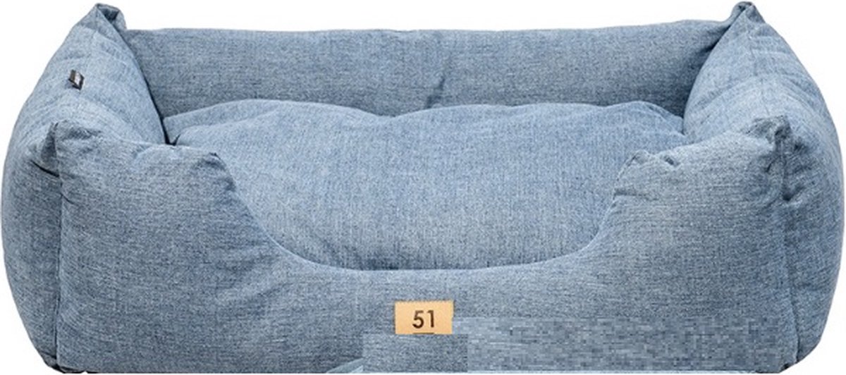 51degrees north hondenmand - softbed - blauw - maat M - 70x 50 x 25 cm -