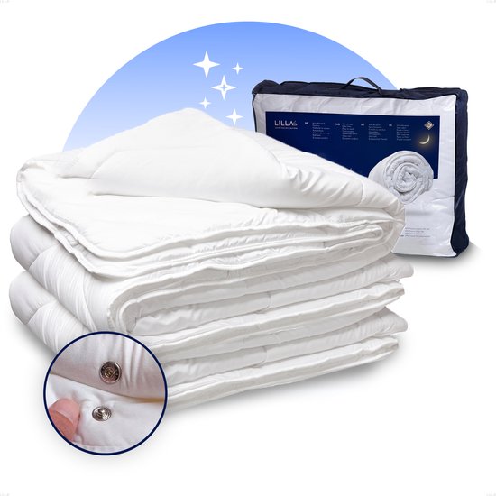 LILLA24 200x220 Luxe 4 seizoenen dekbed 30 dagen proefslapen Anti allergie met... bol