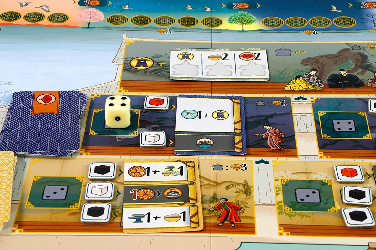 999 Games - Het Witte Kasteel van Himeji - Tactisch Bordspel - Nominatie Nederlandse Spellenprijs 2024 - Winnaar Gouden Ludo 2024 — afbeelding 12