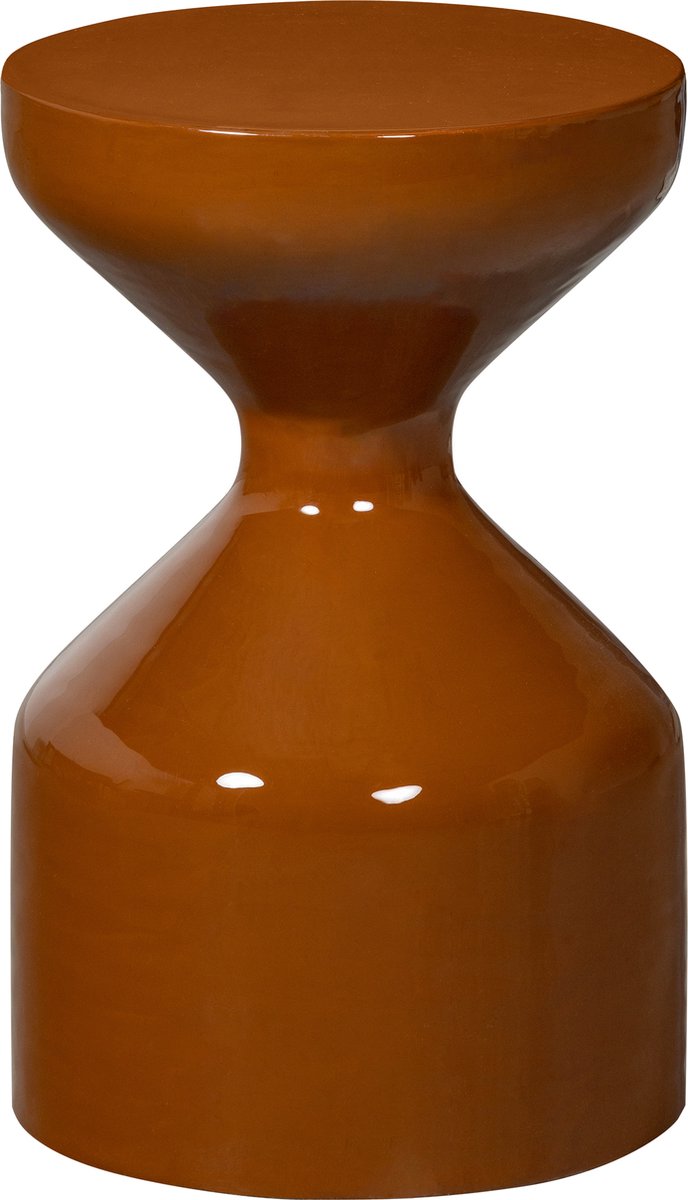 WOOOD Floyd Bijzettafel - Metaal - Tapenade - 47x30x30