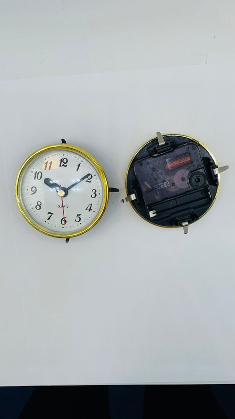 Ronde klok met diameter van 8 cm (ideaal als je eigen klok wil maken)