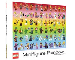 Lego - Puzzel 'Minifiguren Rainbow' (1000 stukjes) Image