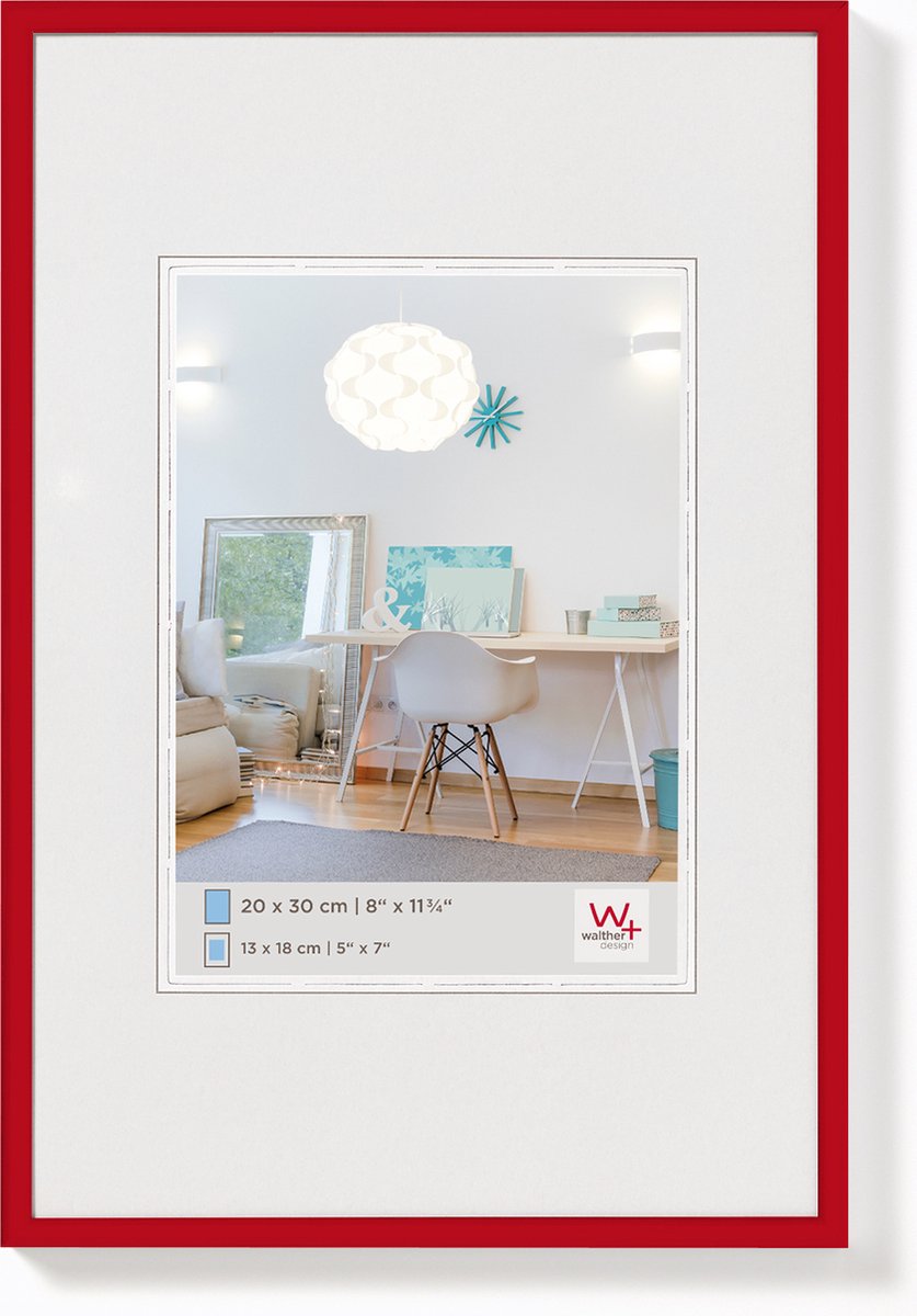 WALTHER DESIGN Fotolijst hout Silhouet zwart 15x20 cm kopen