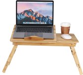 Bedtafel laptop- Bank tafel - Inklapbaar – Laptopstandaard – Laptop Verhoger – Ontbijt op bed - Laptoptafel - Verstelbaar