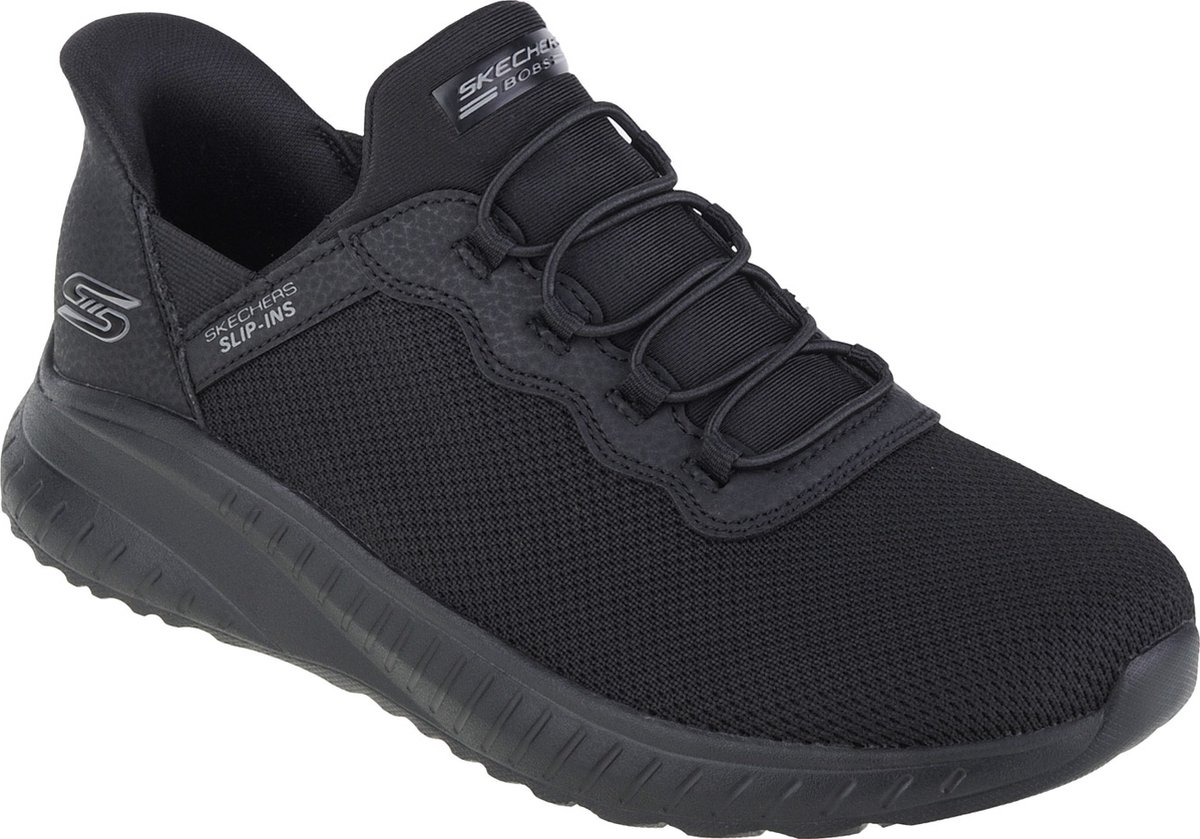 Skechers WIDE FIT BOBS SQUAD CHAOS DAILY INSPIRATION Slip Ins voor dames, zwart