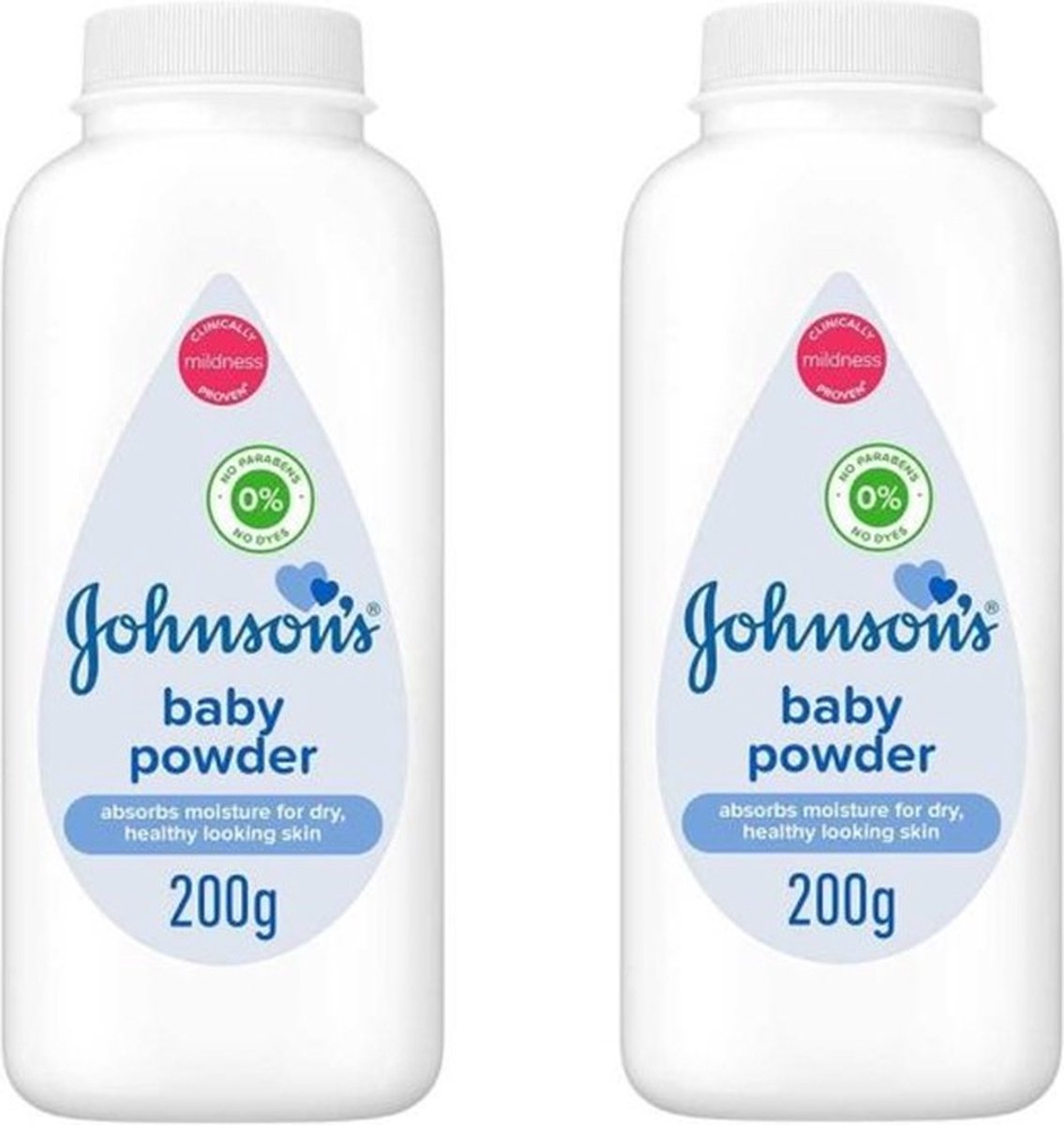 Goedkoopste Johnson's Baby Talk Poeder 2 x 200 Gram