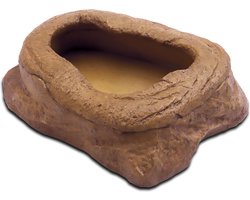 Exo Terra - Terrarium - Reptielen - Ex Meel-wormschaal 17x8,5x14cm Bruin - 1st