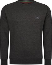 Cappuccino Italia - Heren Sweaters Sweater Antraciet - Grijs - Maat S