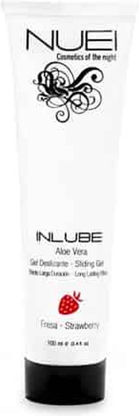 INLUBE Strawberry water based sliding gel - 100ml | bol
