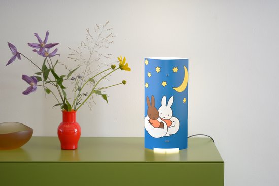 Packlamp Nijntje Tafellamp - Verpakking & lamp in 1 - Inclusief LED lamp - Voor het nachtkastje, de tafel of de muur van Packlamp — afbeelding 3