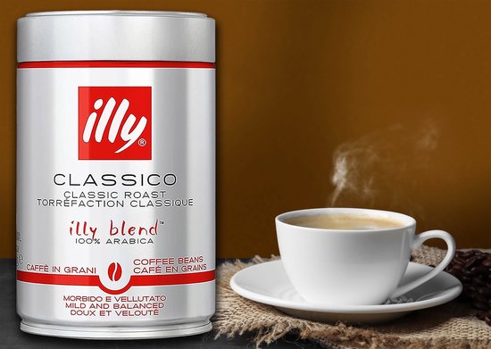 Café en grain Illy Espresso - 250g - Dégustez un café italien