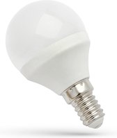 Ampoule LED E14 - G45 - 6W remplace 60W - 3000K lumière blanc chaud