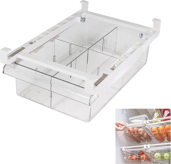 Boîte de rangement de fruits pour réfrigérateur, étagère