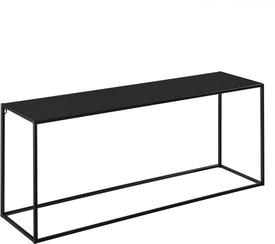 Consoletafel Industrieel Bijzettafel Vintage Bruin 60x30cm