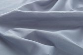Extra zacht geborsteld microvezel hoeslaken (bed 120 x 190/200 cm, grijsblauw)