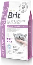 Brit Care Grainfree Veterinary Diet Cat Ultra- Hypoallergenic Insecte 5 kg - Chat