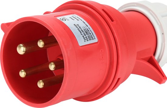 Brennenstuhl Verdeelblok 16A | IP44 Voor Buitengebruik | 2m H07RN-F 5G2,5 Kabel | CEE Stekker En Contactdozen | Made In Germany