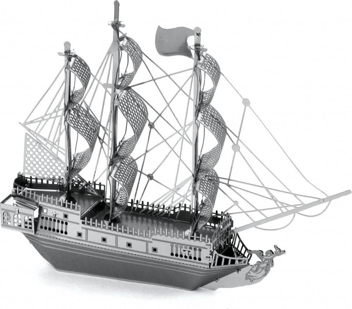 Metal Earth Modelbouw 3D Piratenschip - Metaal — afbeelding 8