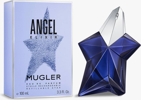 Thierry Mugler Angel Elixir - 100 ml - eau de parfum spray rechargeable -  parfum... | bol