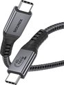 Câble Sounix USB 4 - 40Gbps - 100W - 8K@60Hz - Convient pour Apple iPhone 15 - Câble certifié - Chargeur USB C - Chargeur rapide - Thunderbolt - Zwart