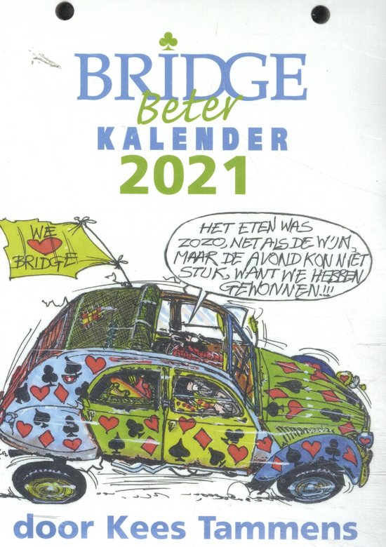 Bridge scheurkalender 2021 - Bridge