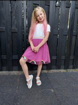 Rok - prinsessenjurk meisje - Het Betere Merk - rokje voor in je kledingkast - maat 104/110 - Roze - Verjaardag - Cadeau meisje - Kleding meisje - Feestjurk meisje