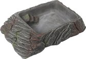 Terra Della - Drinkbak - Reptielen - Waterschaal M - 15.8x10.4x3.5cm Antraciet - 1st