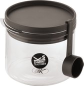 pot de conservation avec cuillère doseuse - Sambonet Pot de conservation avec cuillère doseuse - Sambonet - 500 ml