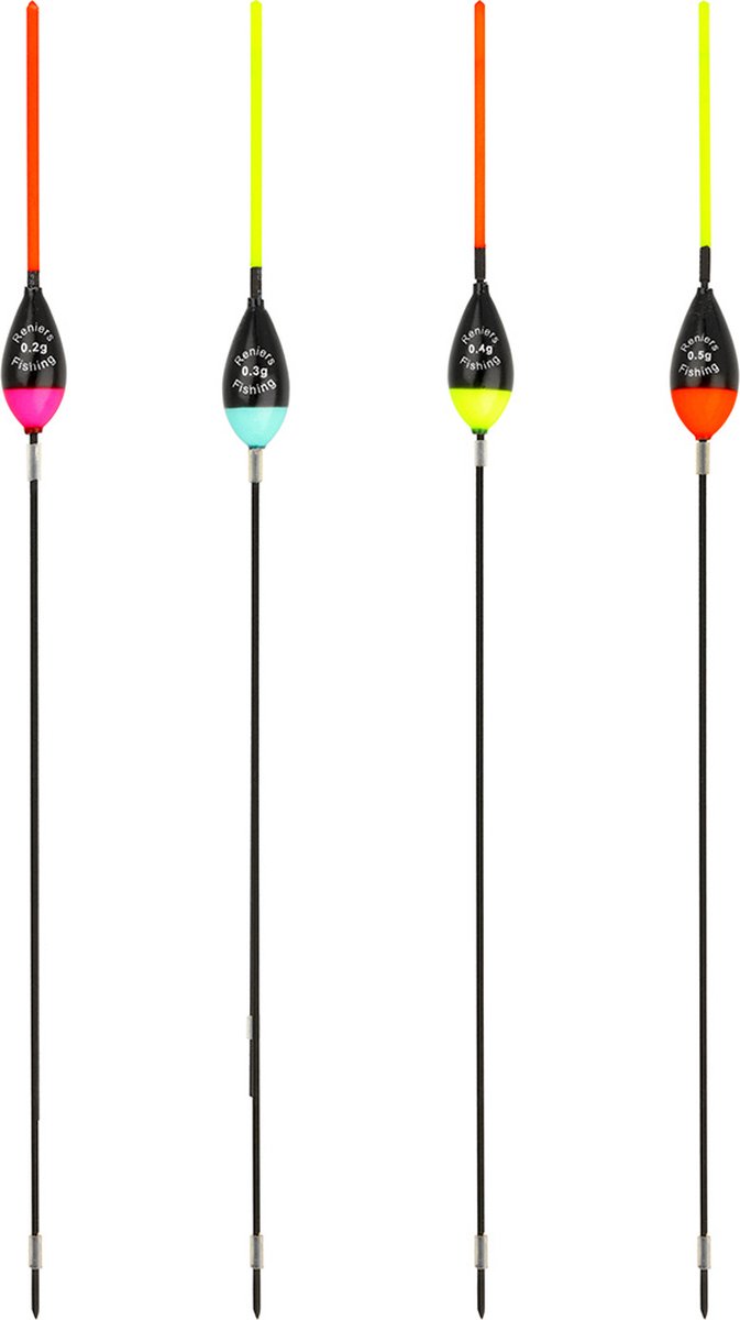 Reniers Fishing dobber RF P10 - Kleur: rood,Maat: 0.30g