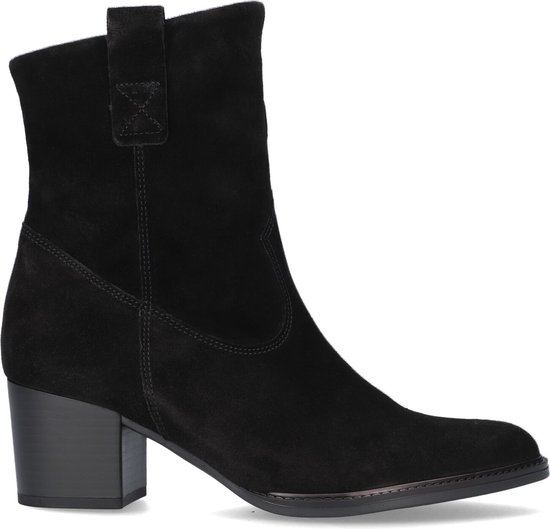 Gabor 893 Enkellaarsjes Enkelboots met rits Dames Zwart