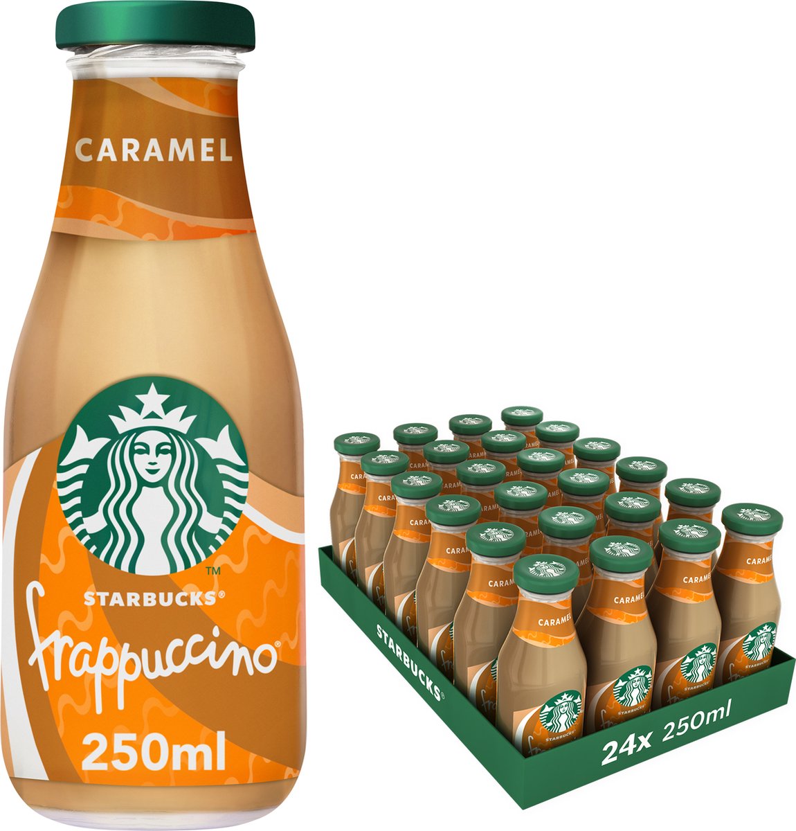 Starbucks Caramel frappuccino ijskoffie - 24 x 250ml