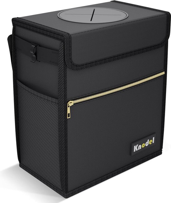 Plasticforte Afvalemmer - Zwart - 21l - Kunststof - H42 Cm