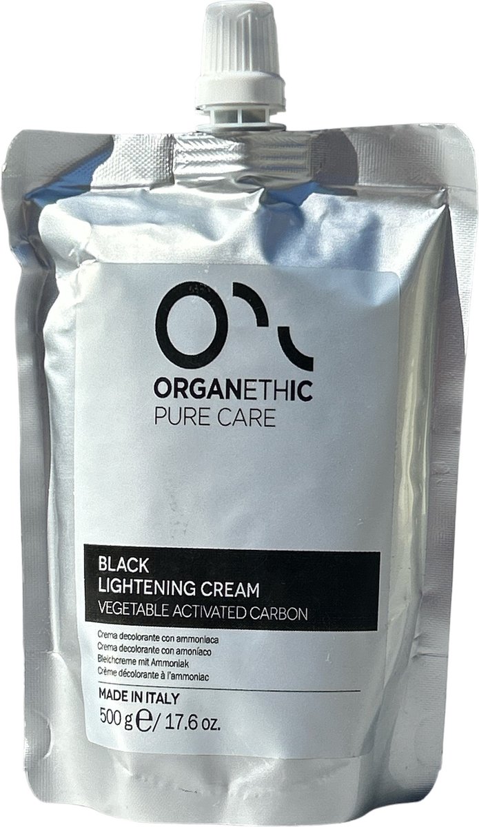 Organethic Pure Care Black Lightening Cream 500g