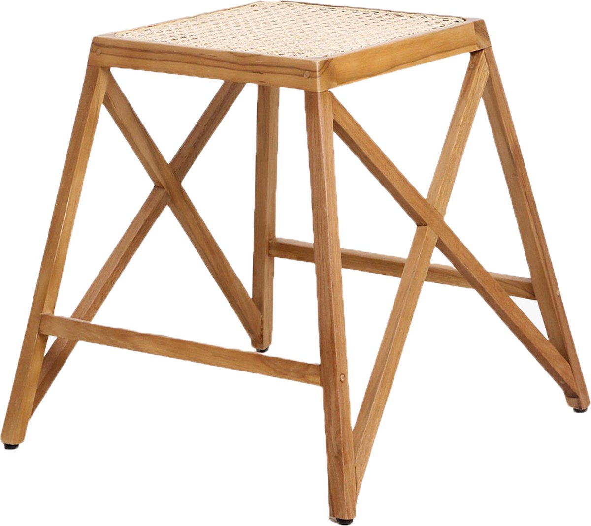 Raw Materials - Nova cross bijzettafel - Rotan - Naturel