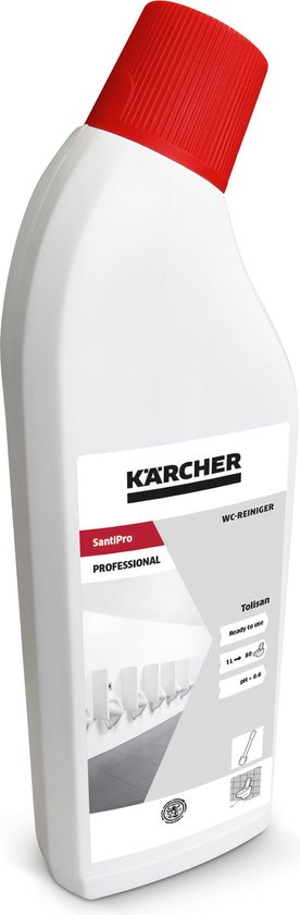 Kärcher SanitPro wc-reiniger, ontkalker Toilsan 1x 750ml toiletreiniger |  bol