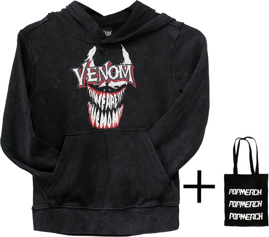 Marvel Comics Venom Garçons Sweat à capuche + sac Popmerch – Merchandise officiel