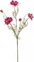 Fleurdirect Kunstbloem Nigelle - Polyester - Roze - 0 x 73 x 0 cm (BxHxD)
