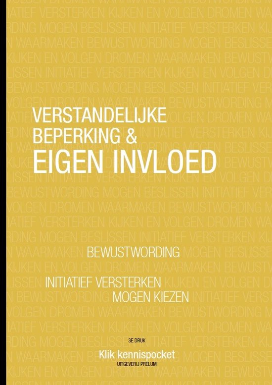 Verstandelijke Beperking Eigen Invloed Tjitske Gijzen Boeken Bol