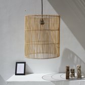 Rotan tube hanglamp large - 45 cm - zonder fitting zonder snoer