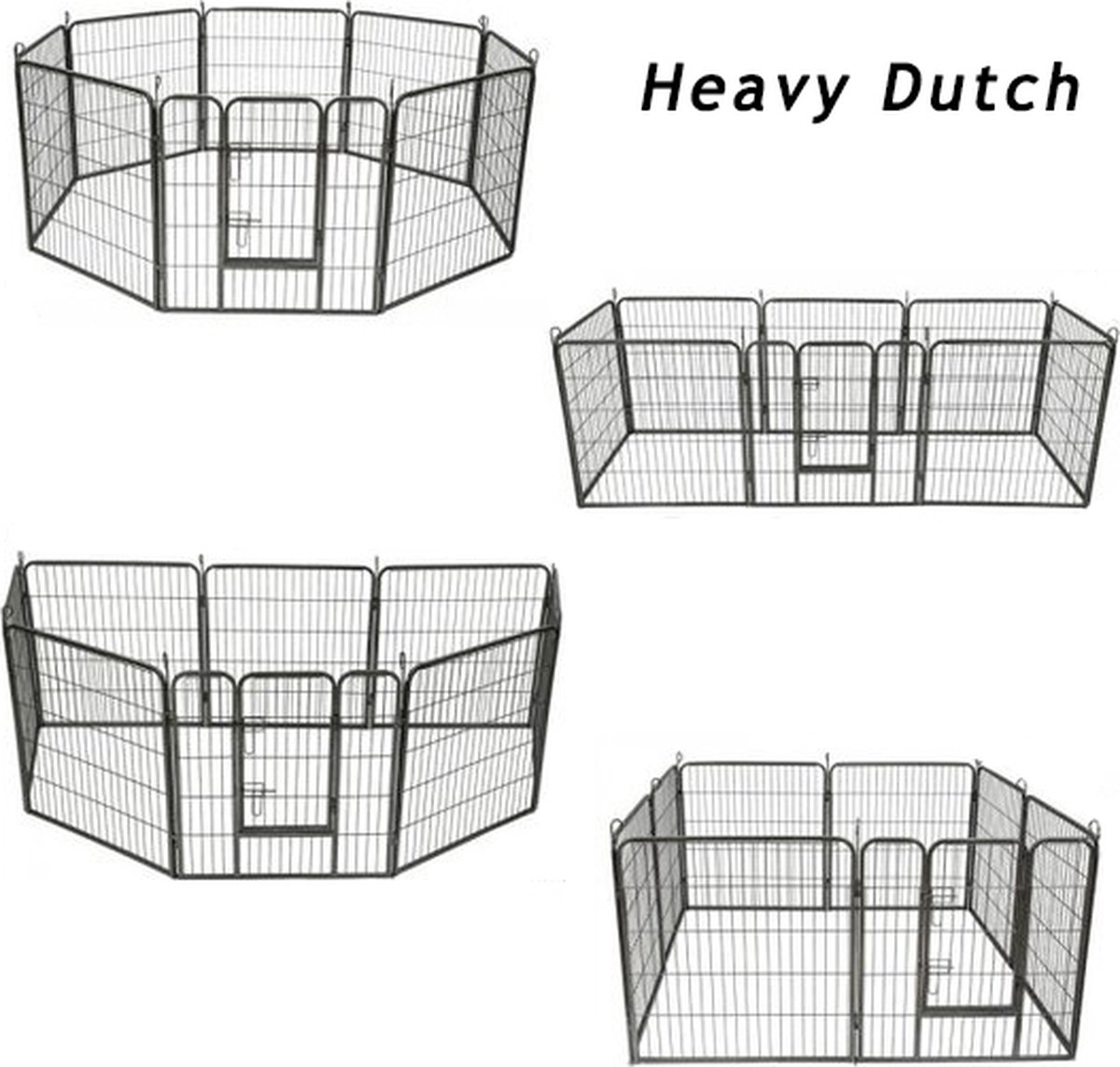 Heavy Heavy Dutch Konijnenren L 640cm - robuust en veilig thumbnail 4