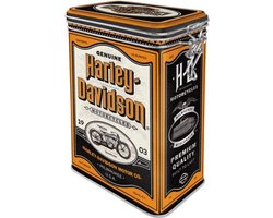 Aroma Box Bewaarblik - Harley Davidson Genuine Motorcycles Milwaukee