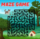 Maze Game - puzzelboek