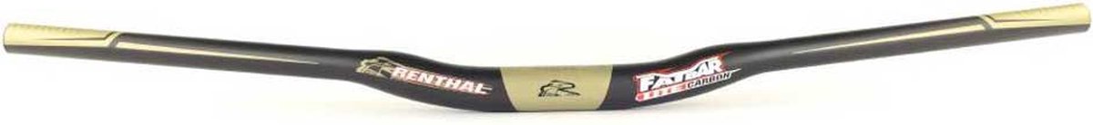 Renthal Fatbar Lite V2 Carbon Rise 20 Mm Stuur Goud 31.8 mm / 760 mm