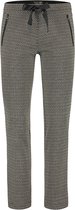 Para Mi broek Kim knitted jacquards - Herringbone black
