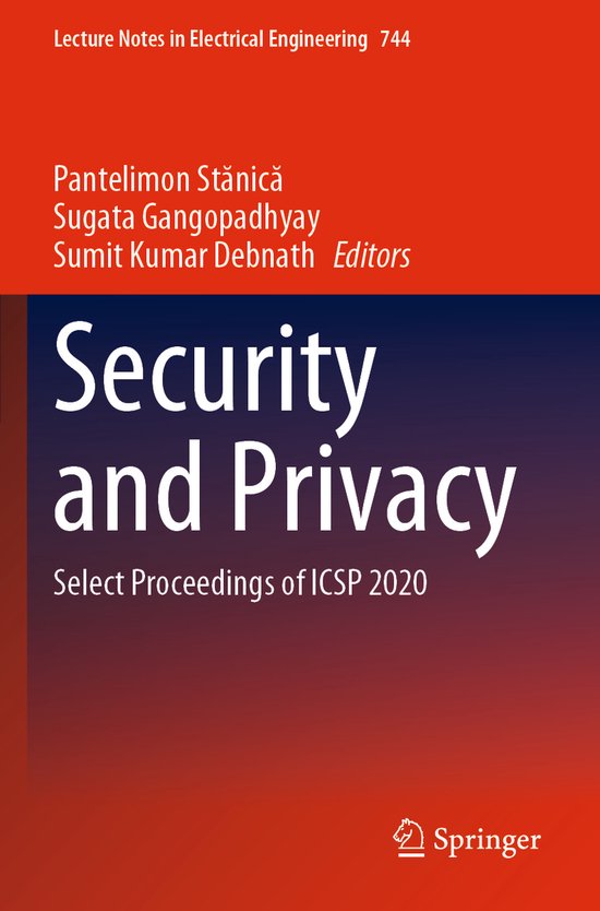 Security and Privacy - cover
