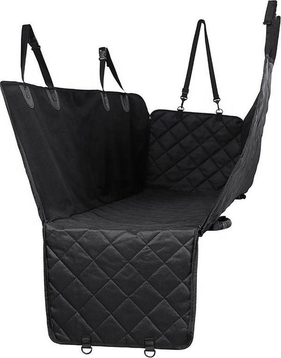 PetPetrol Hondendeken Auto - Hondendeken Auto Achterbank - Kofferbak - Hondenkleed - Zwart