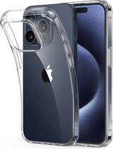 ESR Project Zero Hoesje Geschikt voor Apple iPhone 15 Pro - Back Cover Transparant - Flexibel TPU - Doorzichtig
