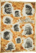 .keebslak - Chimpey Chopz - klassieke barbiers poster - barber shop